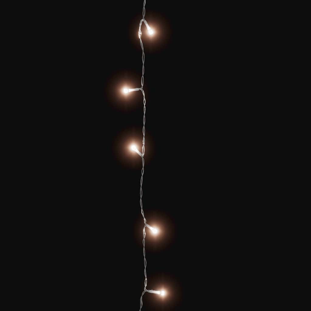 vidaXL LED-Lichterkette mit 150 LEDs Warmweiß 15 m PVC