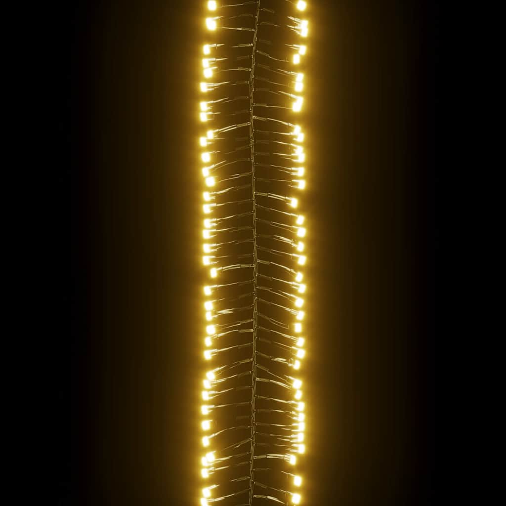 vidaXL LED-Lichterkette mit 3000 LEDs Warmweiß PVC