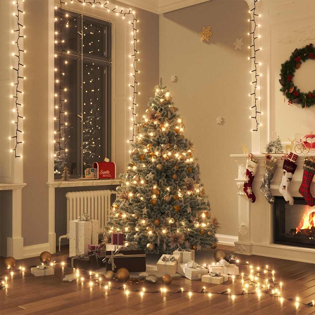 vidaXL LED-Lichterkette mit 3000 LEDs Warmweiß PVC