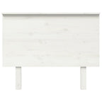 vidaXL Kopfteil Weiß 104x6x82,5 cm cm Massivholz Kiefer