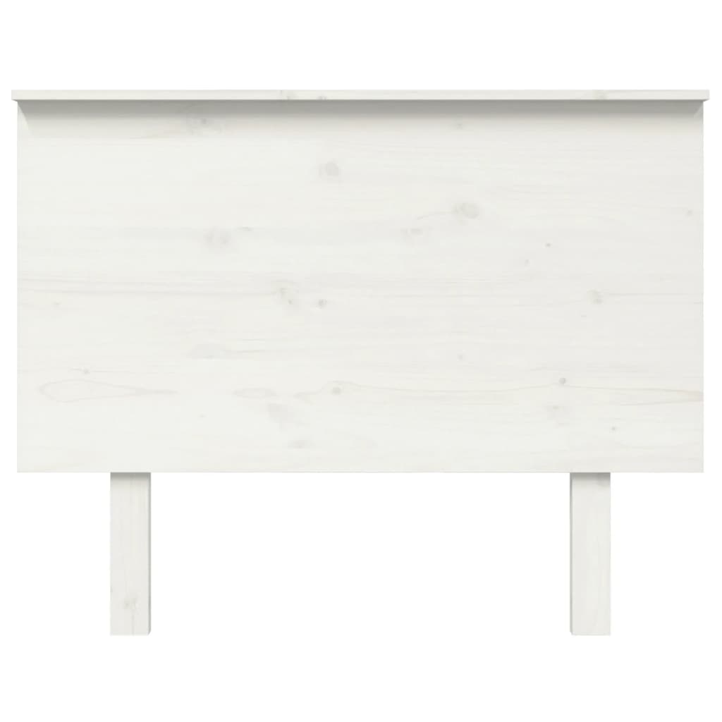 vidaXL Kopfteil Weiß 104x6x82,5 cm cm Massivholz Kiefer