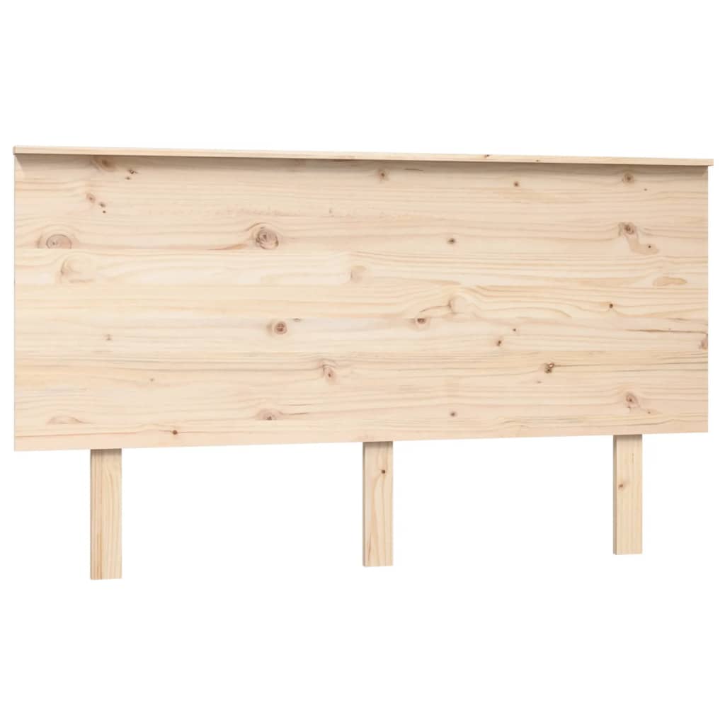 vidaXL Bett-Kopfteil 144x6x82,5 Massivholz Kiefer