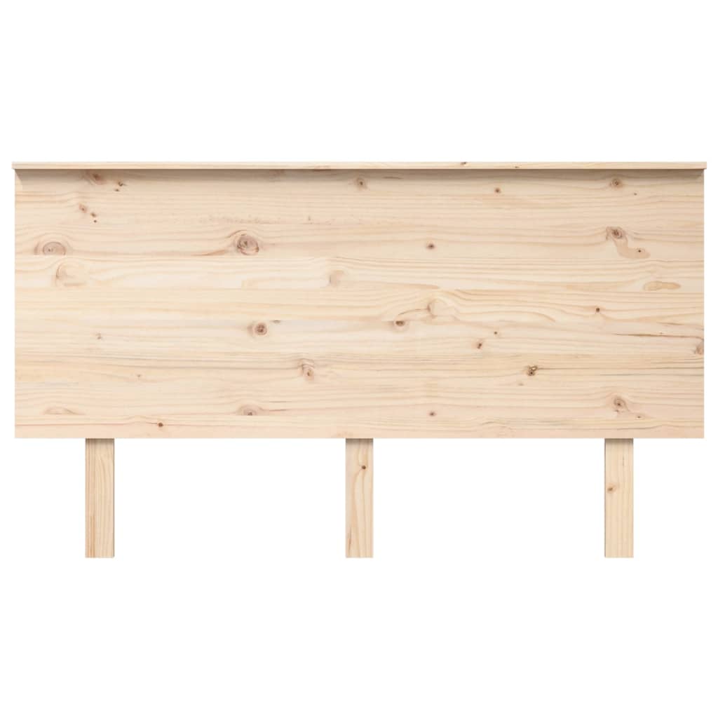 vidaXL Bett-Kopfteil 144x6x82,5 Massivholz Kiefer