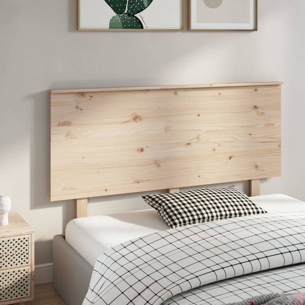 vidaXL Bett-Kopfteil 144x6x82,5 Massivholz Kiefer