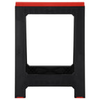 vidaXL Arbeitsböcke 2 Stk. Klappbar Schwarz & Rot Polypropylen 350 kg