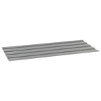 vidaXL Dachplatten 36 Stk. Rostig 100x44 cm Cortenstahl