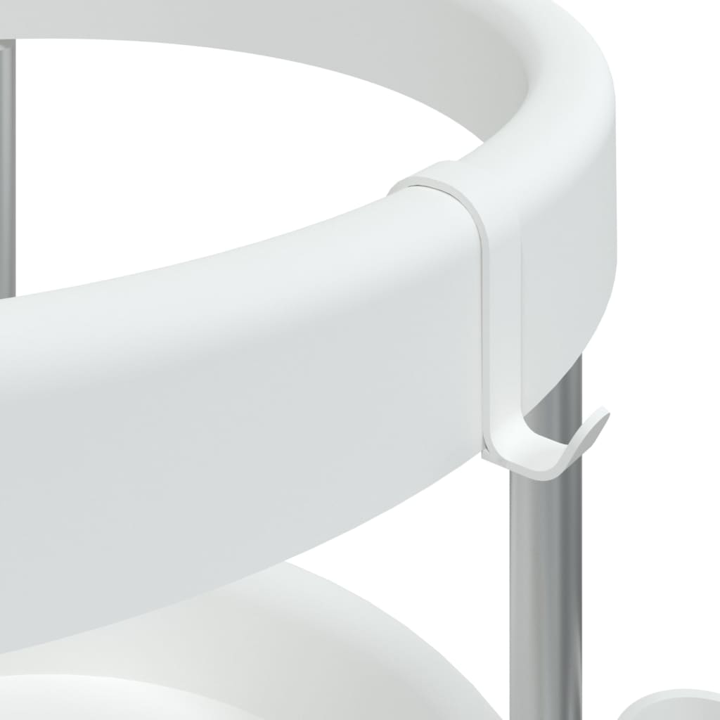 vidaXL Reinigungswagen mit Aufbewahrungskorb Aluminium