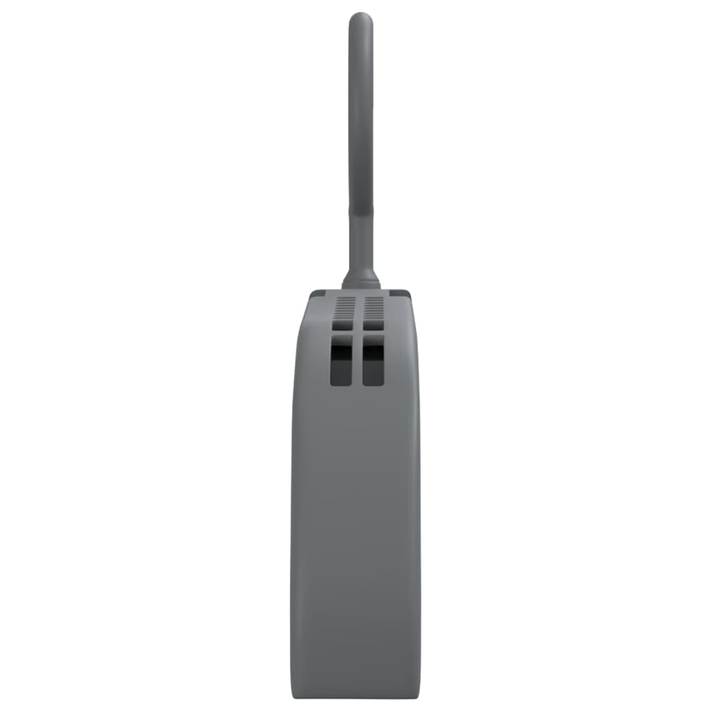 vidaXL Ausziehbare Kleiderbügel 5 Stk. Grau