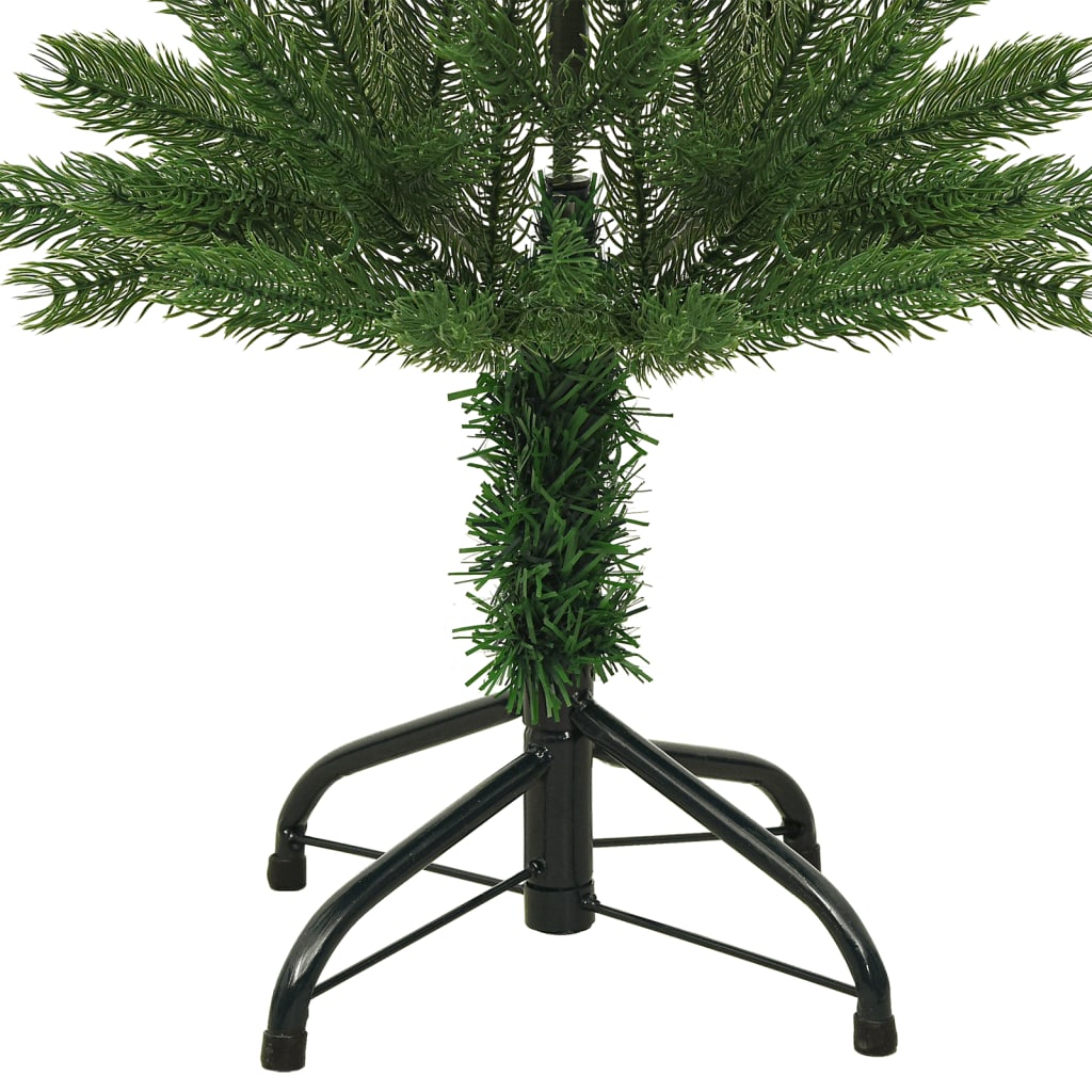 vidaXL Künstlicher Weihnachtsbaum mit Ständer Schlank 150 cm PE