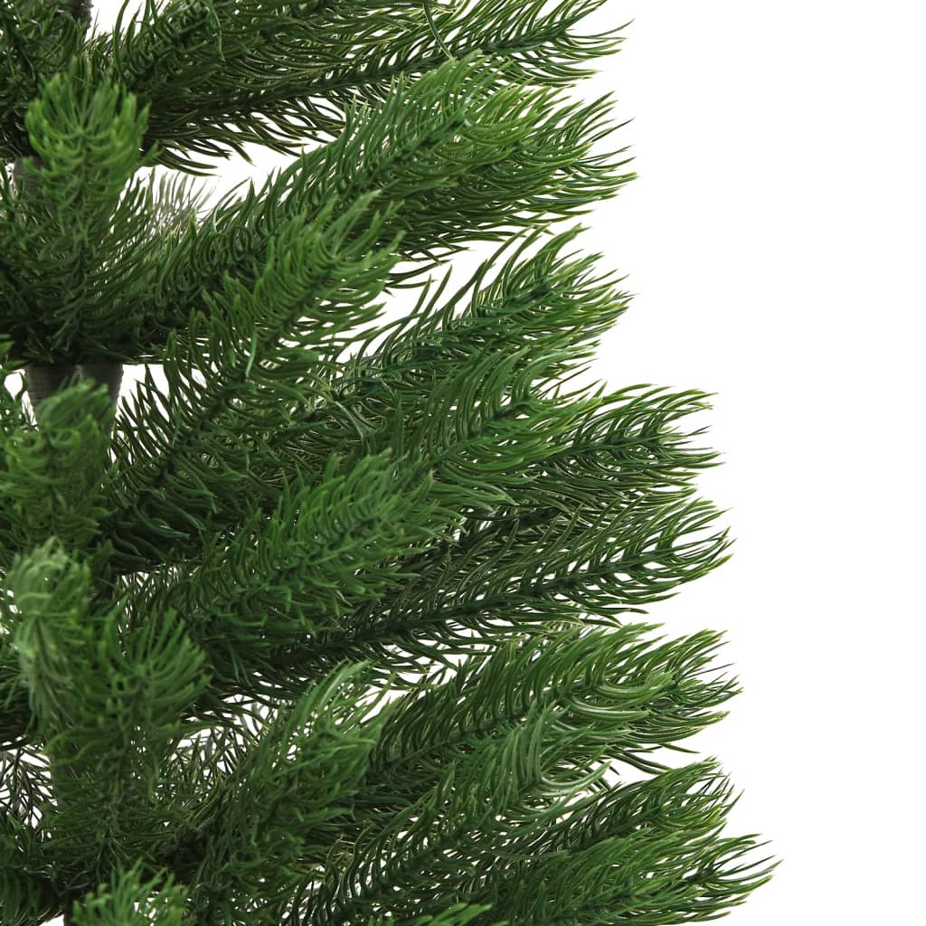 vidaXL Künstlicher Weihnachtsbaum mit Ständer Schlank 150 cm PE