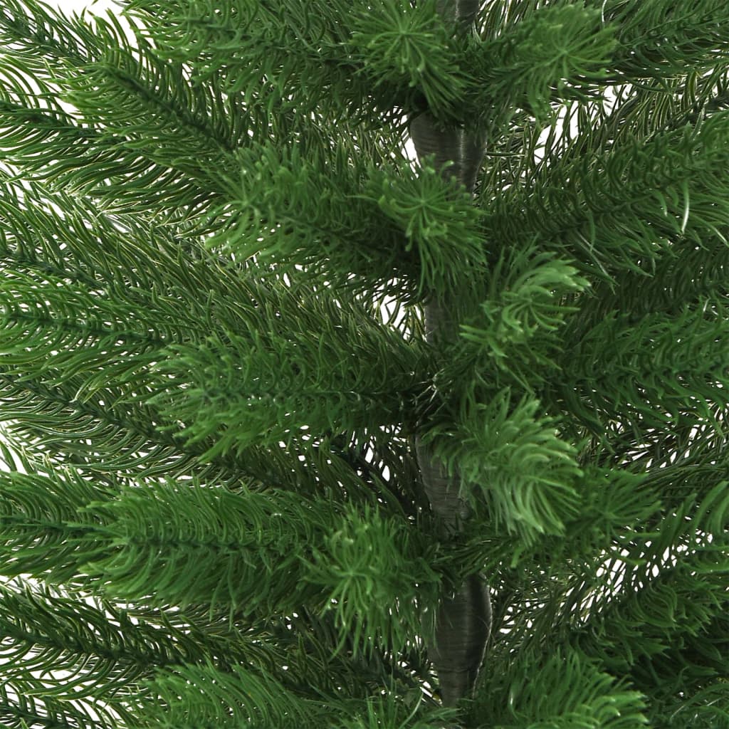 vidaXL Künstlicher Weihnachtsbaum mit Ständer Schlank 150 cm PE
