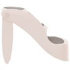 vidaXL Hundetreppe mit 3 Stufen Klappbar Creme 50x38x38 cm Kunststoff
