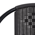 vidaXL Gartenstühle 6 Stk. Rattan-Optik Kunststoff und Stahl 110 kg