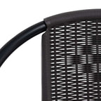 vidaXL Gartenstühle 8 Stk. Rattan-Optik Kunststoff und Stahl 110 kg