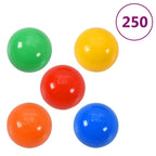 vidaXL Prinzessin-Spielzelt mit 250 Bällen Rosa 133x140 cm
