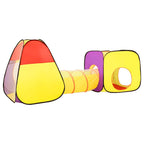 vidaXL Spielzelt mit 250 Bällen Mehrfarbig 255x80x100 cm
