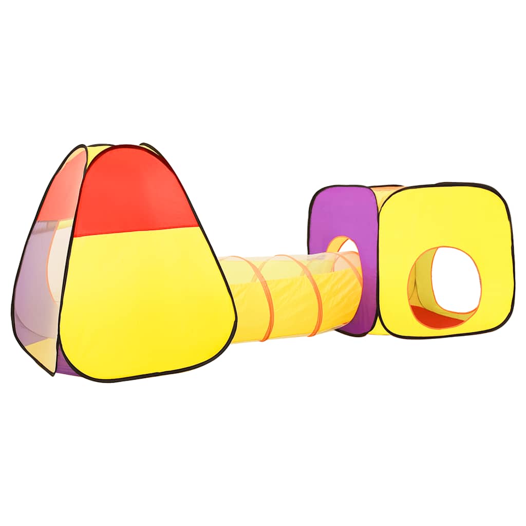 vidaXL Spielzelt mit 250 Bällen Mehrfarbig 255x80x100 cm