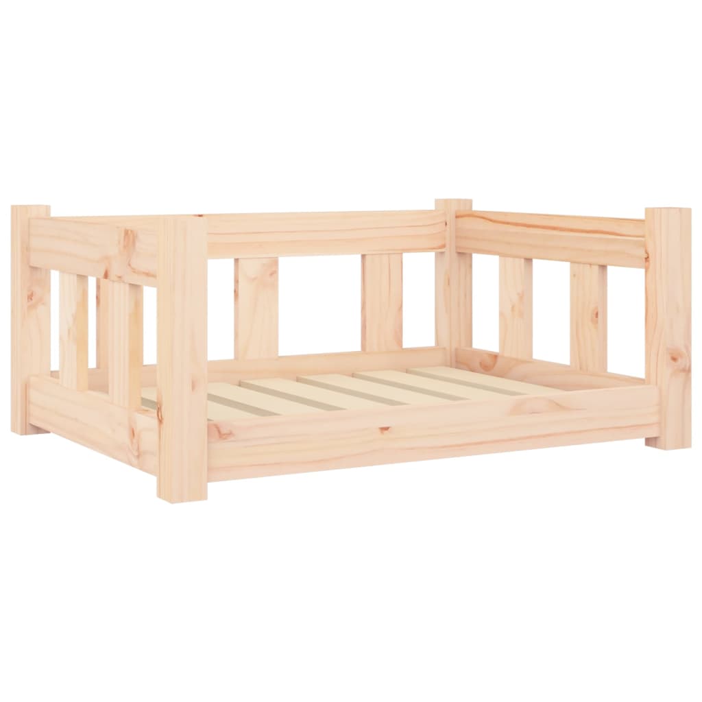 vidaXL Hundebett 65,5x50,5x28 cm Massivholz Kiefer