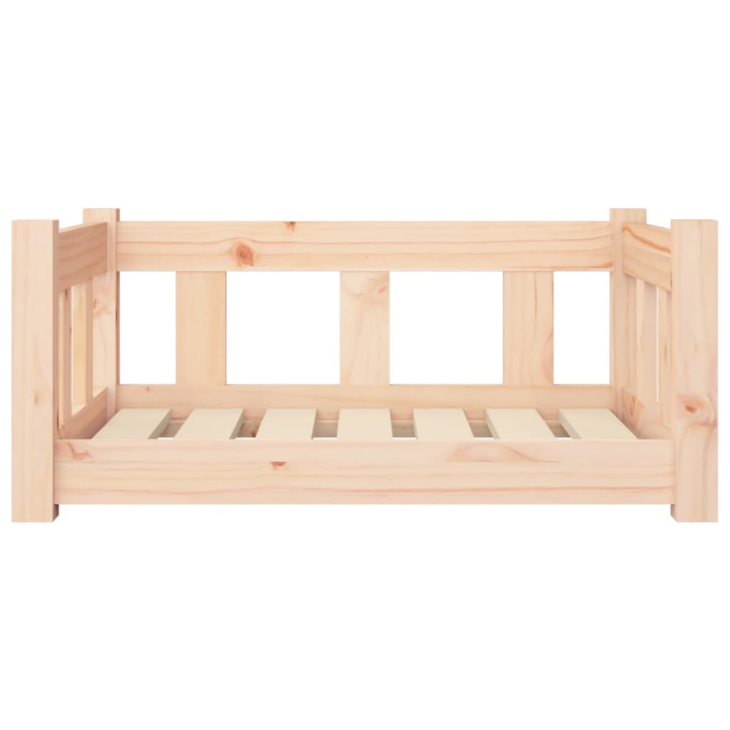 vidaXL Hundebett 65,5x50,5x28 cm Massivholz Kiefer