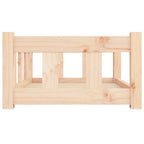 vidaXL Hundebett 65,5x50,5x28 cm Massivholz Kiefer
