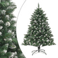 vidaXL Künstlicher Weihnachtsbaum mit Ständer 120 cm PVC
