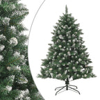 vidaXL Künstlicher Weihnachtsbaum mit Ständer 120 cm PVC