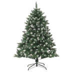 vidaXL Künstlicher Weihnachtsbaum mit Ständer 120 cm PVC