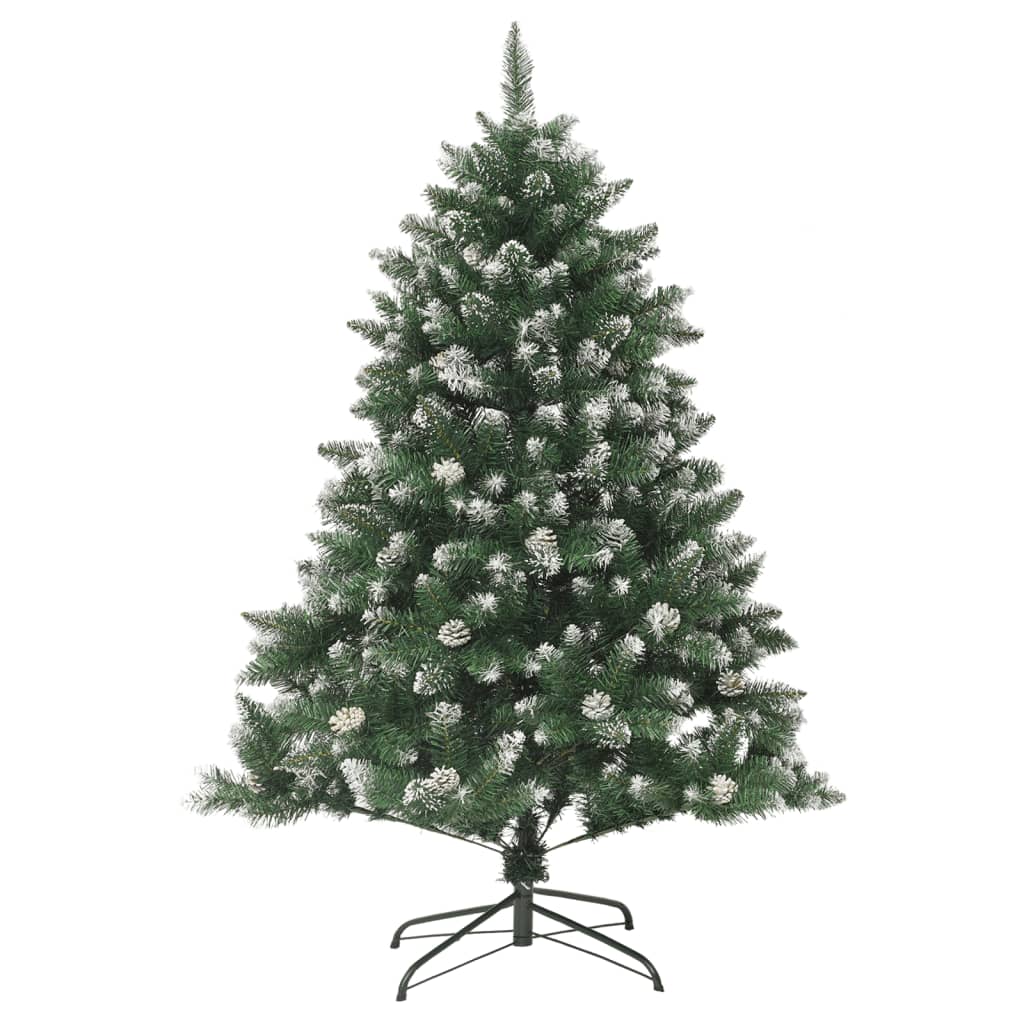 vidaXL Künstlicher Weihnachtsbaum mit Ständer 120 cm PVC