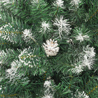 vidaXL Künstlicher Weihnachtsbaum mit Ständer 120 cm PVC
