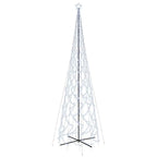 vidaXL LED-Weihnachtsbaum Kegelform Kaltweiß 3000 LEDs 230x800 cm