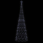 vidaXL LED-Weihnachtsbaum Kegelform Kaltweiß 3000 LEDs 230x800 cm