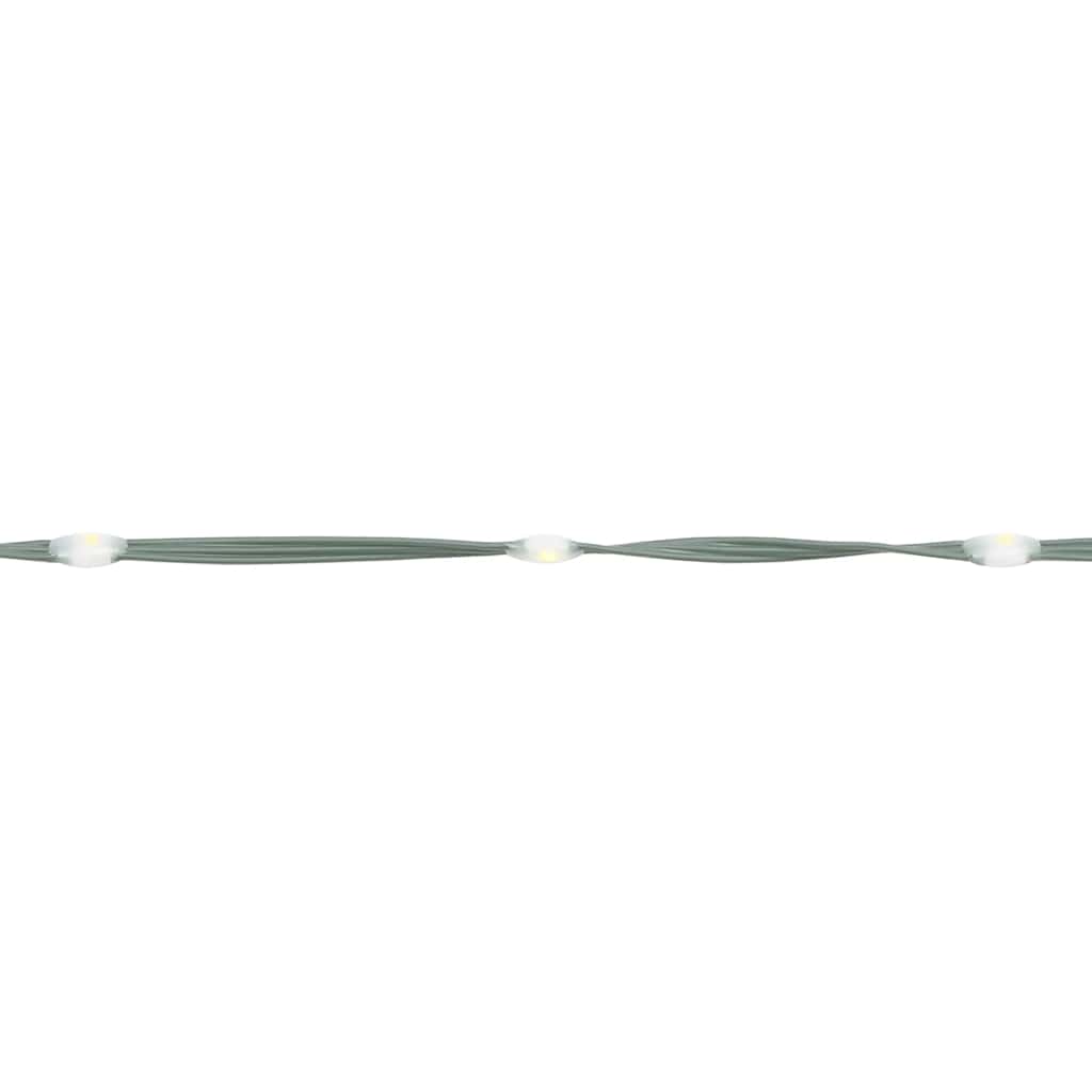 vidaXL LED-Weihnachtsbaum Kegelform Kaltweiß 3000 LEDs 230x800 cm
