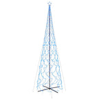 vidaXL LED-Weihnachtsbaum Kegelform Blau 3000 LEDs 230x800 cm