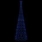 vidaXL LED-Weihnachtsbaum Kegelform Blau 3000 LEDs 230x800 cm
