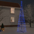 vidaXL LED-Weihnachtsbaum Kegelform Blau 3000 LEDs 230x800 cm