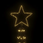 vidaXL LED-Weihnachtsbaum Kegelform Warmweiß 3000 LEDs 230x800 cm