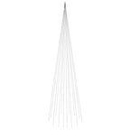 vidaXL LED-Weihnachtsbaum für Fahnenmast Warmweiß 1134 LEDs 800 cm
