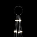 vidaXL LED-Weihnachtsbaum für Fahnenmast Kaltweiß 1134 LEDs 800 cm