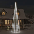 vidaXL LED-Weihnachtsbaum für Fahnenmast Kaltweiß 1134 LEDs 800 cm