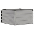 vidaXL Hochbeet Rostig 129x129x45 cm Cortenstahl
