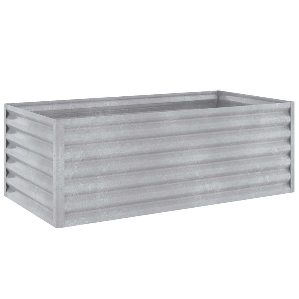 vidaXL Garten-Hochbeet 100 x 50 x 36 cm Cortenstahl