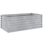 vidaXL Garten-Hochbeet 100 x 50 x 36 cm Cortenstahl