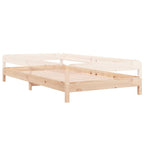 vidaXL Stapelbett 100x200 cm Massivholz Kiefer