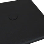 vidaXL Wandkopfteilen 12 pcs Schwarz 30 x 15 cm Kunstleder