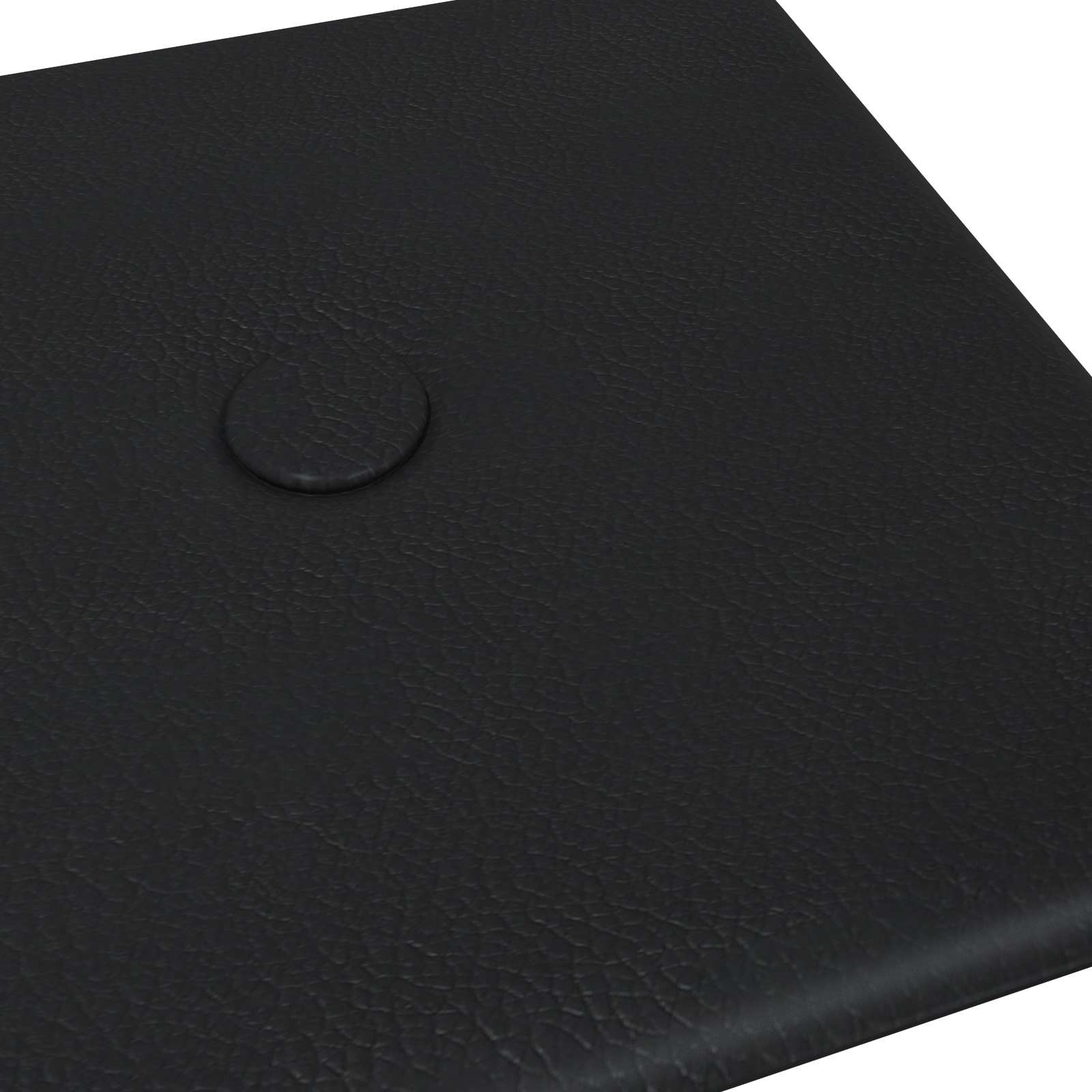 vidaXL Wandkopfteilen 12 pcs Schwarz 30 x 15 cm Kunstleder