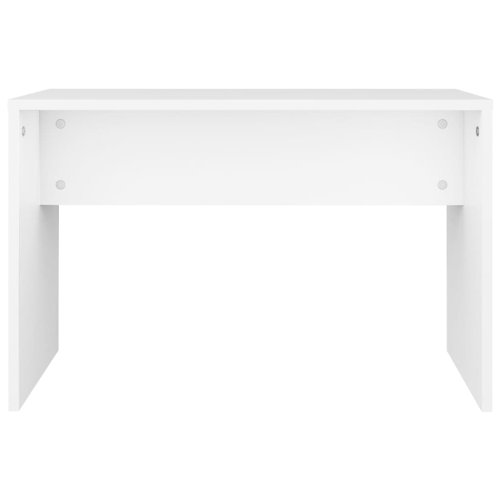 vidaXL Schminkhocker Weiß 70x35x45 cm Holzwerkstoff