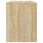 vidaXL Schminkhocker Sonoma-Eiche 70x35x45 cm Holzwerkstoff
