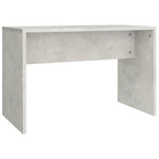 vidaXL Schminkhocker Betongrau 70x35x45 cm Holzwerkstoff