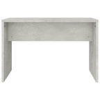 vidaXL Schminkhocker Betongrau 70x35x45 cm Holzwerkstoff