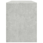vidaXL Schminkhocker Betongrau 70x35x45 cm Holzwerkstoff